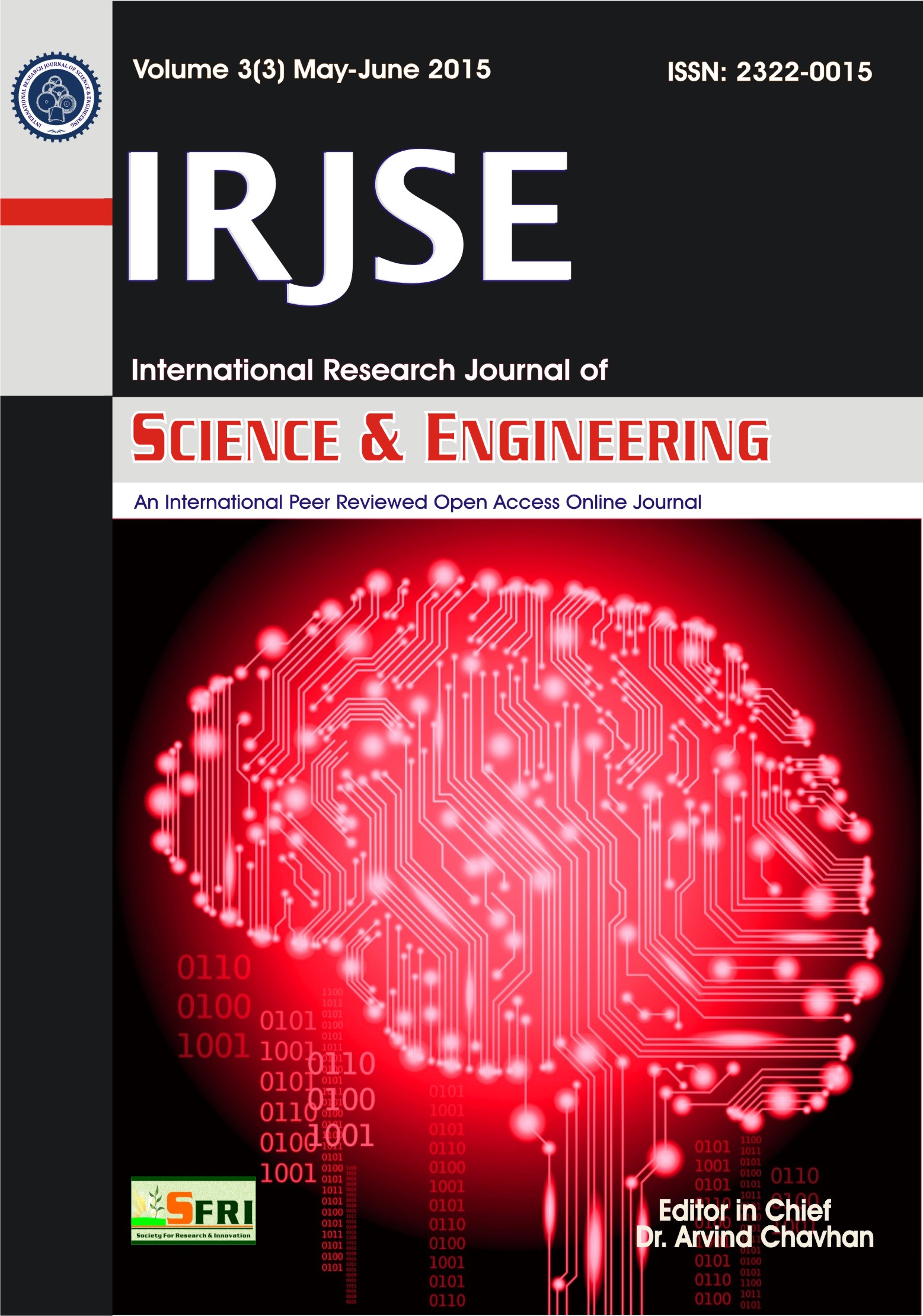 					View Vol. 3 No. 5 (2015): International Research Journal of Science and Engineering
				